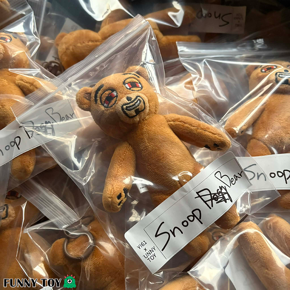 怪奇玩具 FUNNY TOY 原創設計 Snoop Bear 這不是 Snoop Dogg !! 大麻熊